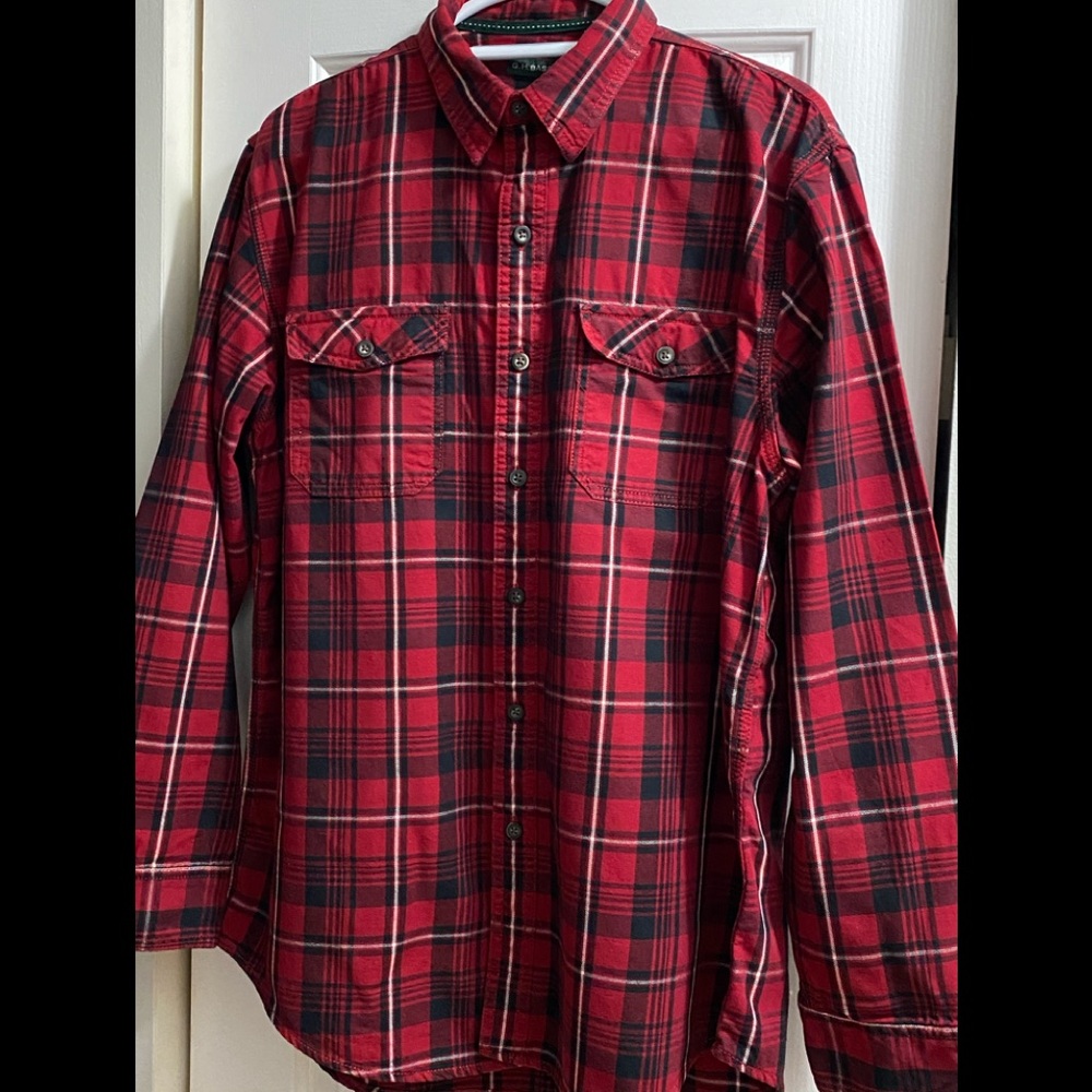 G.H. Bass&Co. plaid shirt